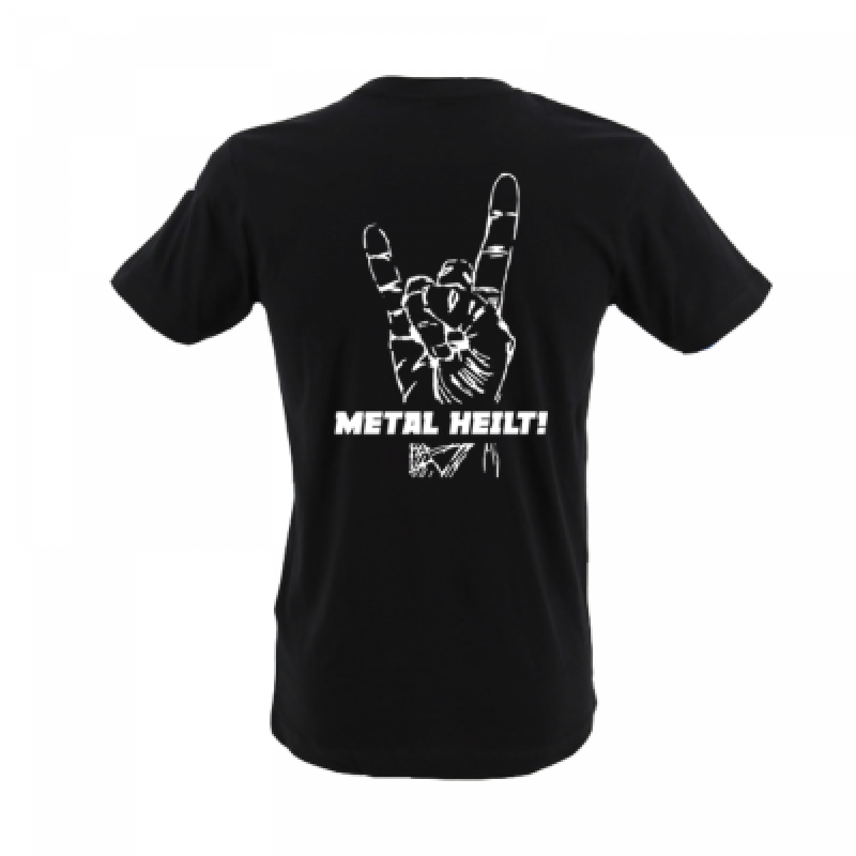 METAL HEILT - T-Shirt 'Metal Heilt Pommes 2', schwarz